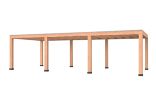 Douglas overkapping, 407x 1169 cm Verando, Living